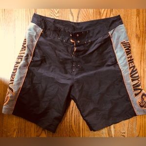 JIMMY HENDRIX Shorts  Orange & Brown  Size 40
